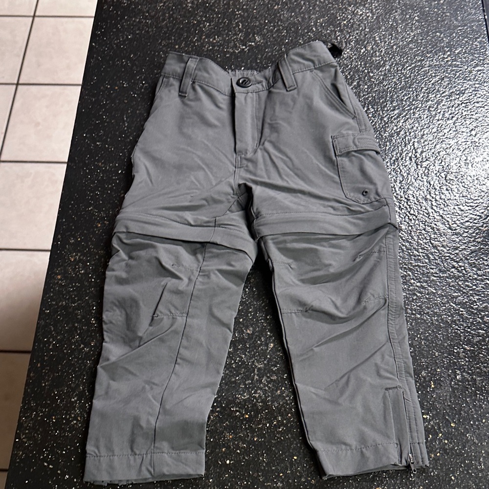 Kids' Charcoal Cargo Pants